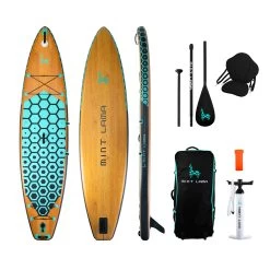 SUP ADVENTOURER 11'6", Inkl. Sitzanlage - Mint Lama