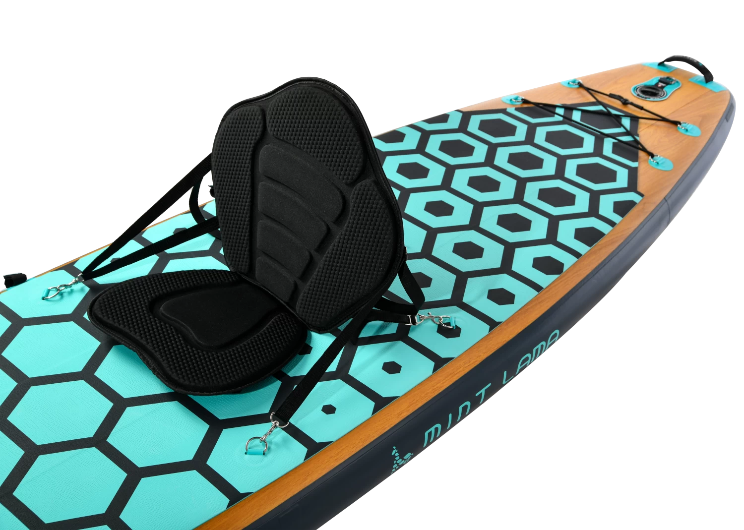 SUP ADVENTOURER 11'6", Inkl. Sitzanlage - Mint Lama - Image 5