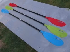 Doppelpaddel Glasfaserschaft 220 Cm Und 230 Cm- Feelfree