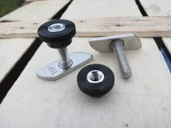 Jackson Kayak 2er Set- Gleitstein Mit Handmutter Sealect, 25mm