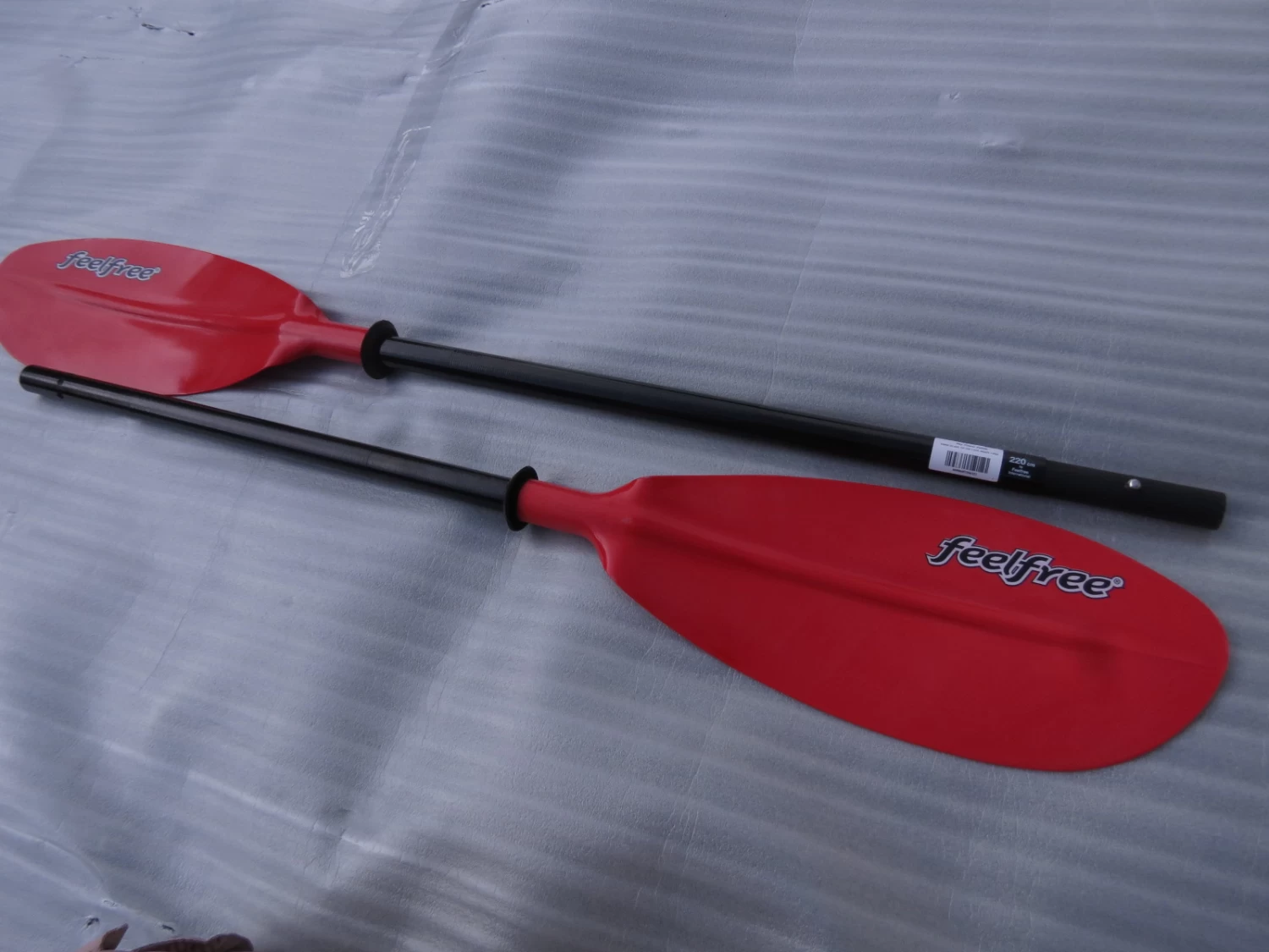 Doppelpaddel Glasfaserschaft 220 Cm Und 230 Cm- Feelfree - Image 4