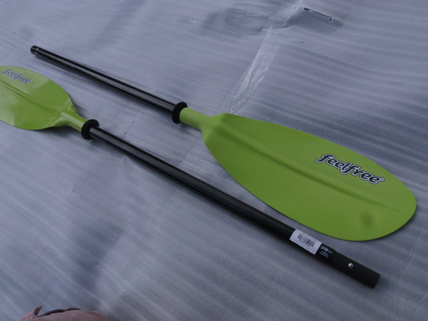Doppelpaddel Glasfaserschaft 220 Cm Und 230 Cm- Feelfree - Image 5
