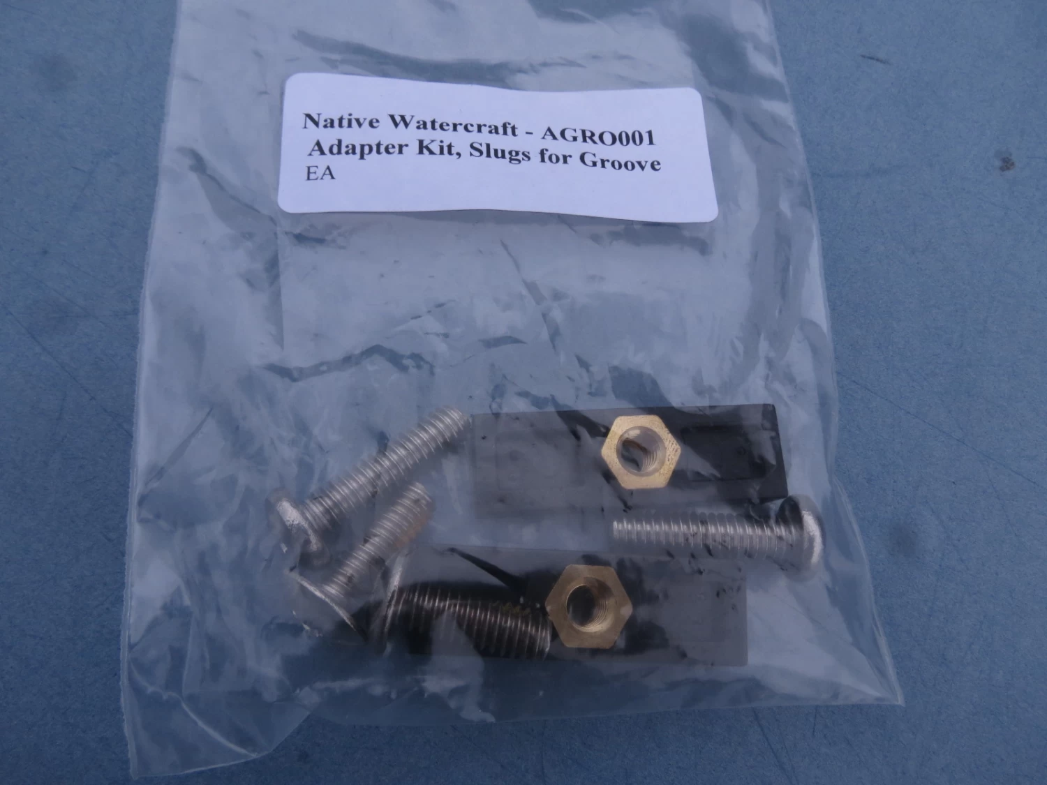 2er Set- Gleitstein, Nutstein Mit Schrauben, 20mm Und 25mm - Native Watercraft - Image 2