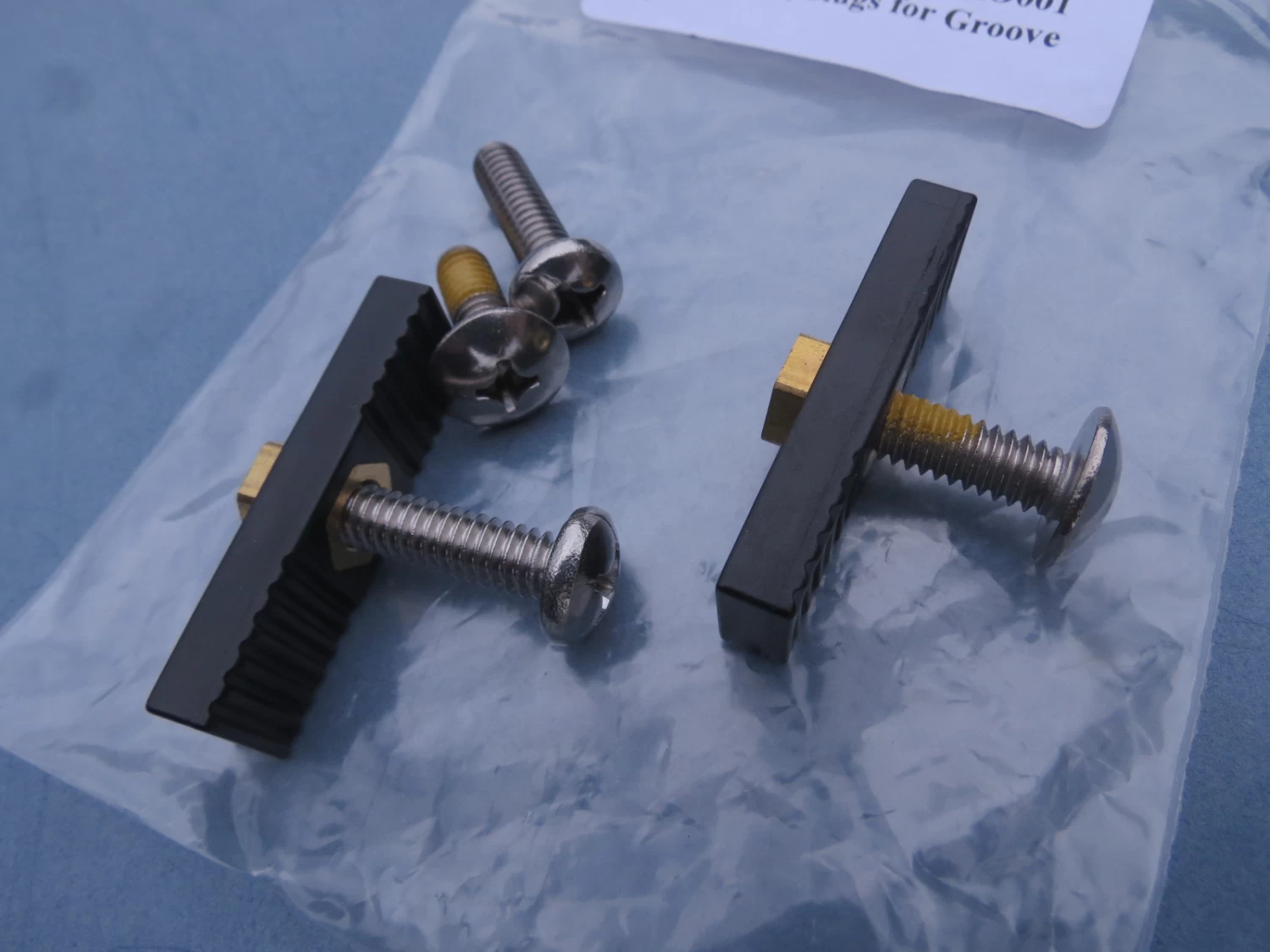 2er Set- Gleitstein, Nutstein Mit Schrauben, 20mm Und 25mm - Native Watercraft