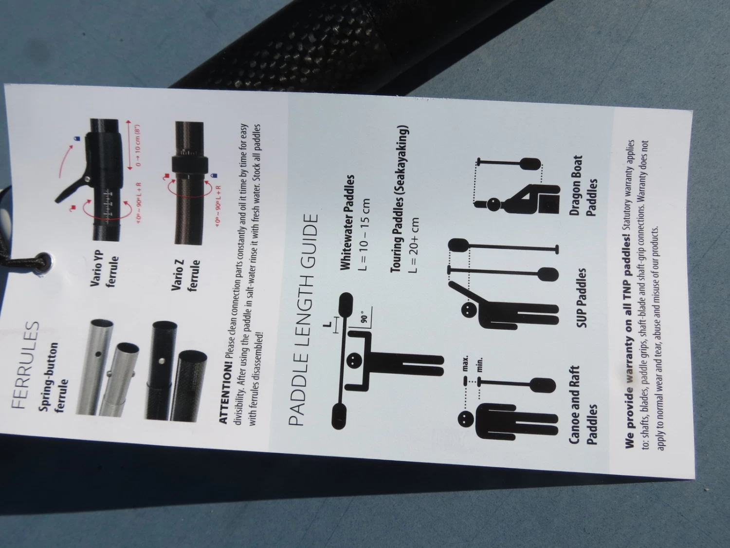 Wolferine YPX VarioPro Carbonschaft 2-tlg. Weiß - TNP - Image 12