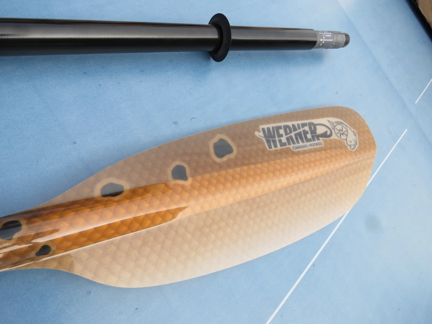 Camano Hooked Redfish Fishing - Werner Paddles - Image 5