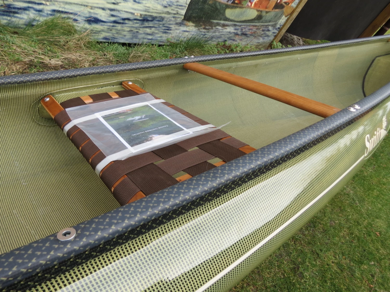 Keewaydin 14 Kevlar Fusion Black-Gold 13,1 Kg Canoe - Swift Canada - Image 4