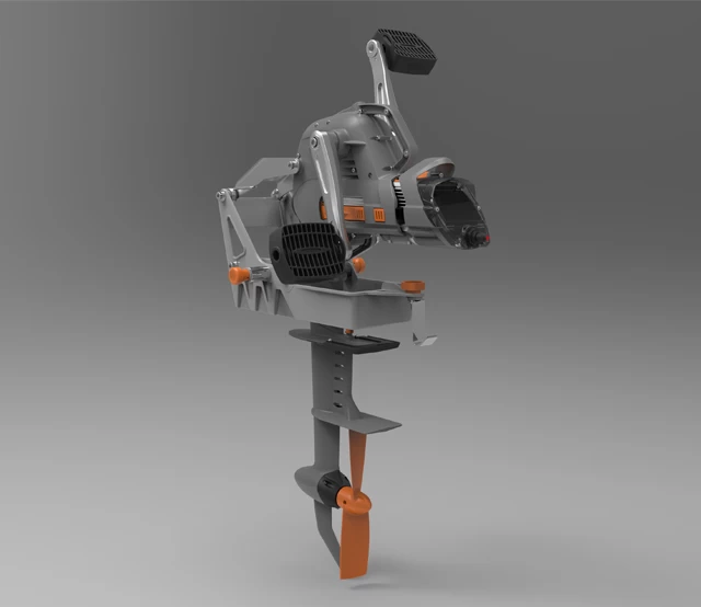 Overdrive Pedal System Propellerantrieb - FeelFree