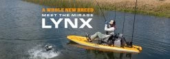 LYNX 11 MIRAGE DRIVE 180 MIT KICK-UP Sit On Top Kajak - Hobie