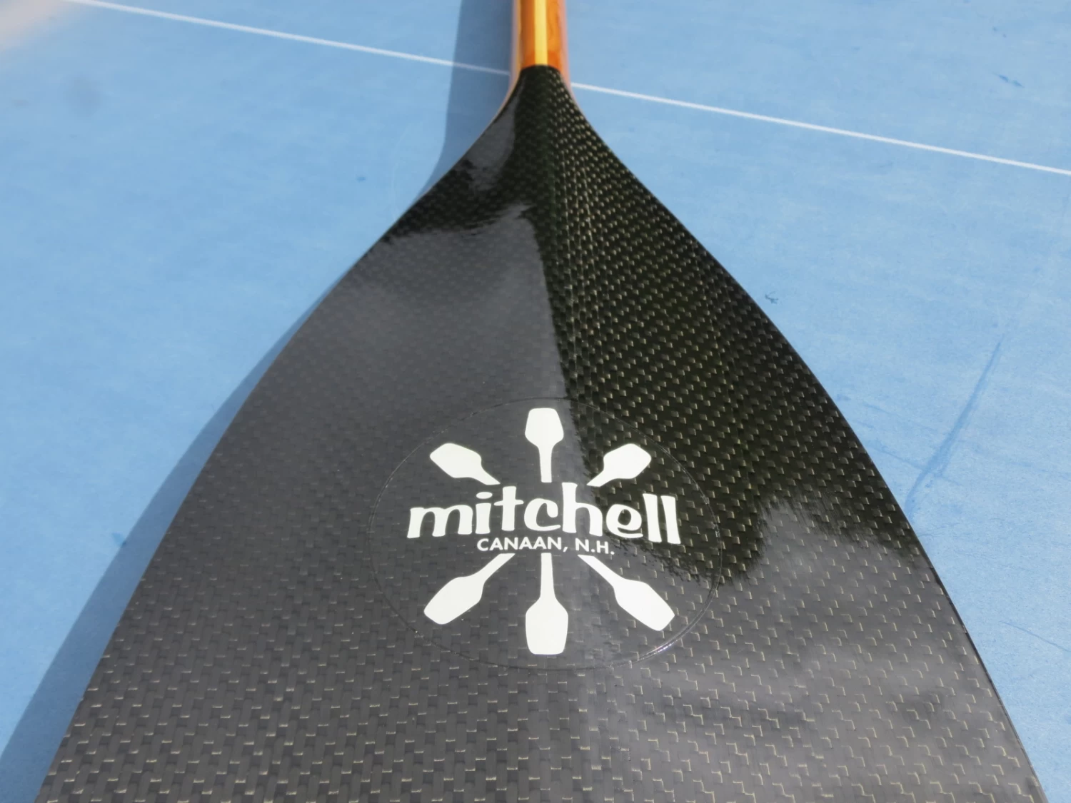 Leader Double Bent, Bentschaft Carbon-Holz Paddel - Mitchell - Image 6