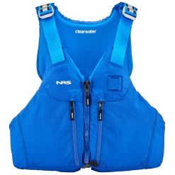 NRS Clearwater Blau Mesh Back PFD Kajakweste - NRS