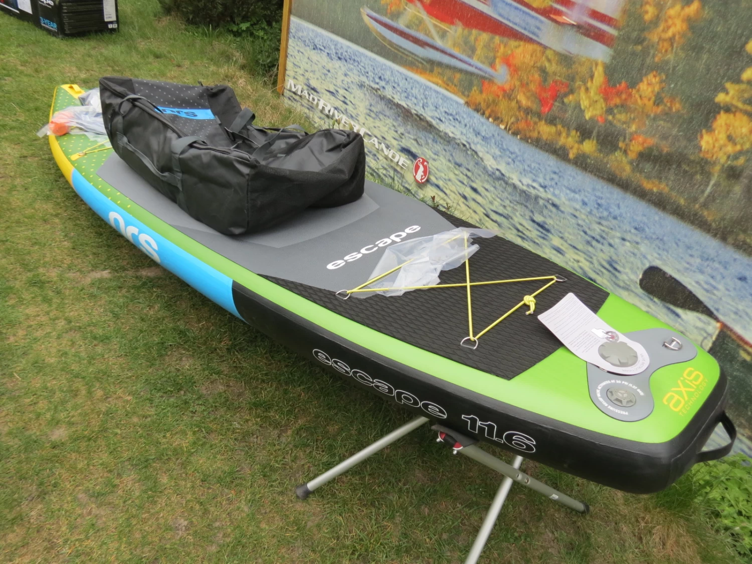 Abverkauf! Escape 11’6’’x 32’’ Inflatable SUP Touring/Allround Board - NRS - Image 18
