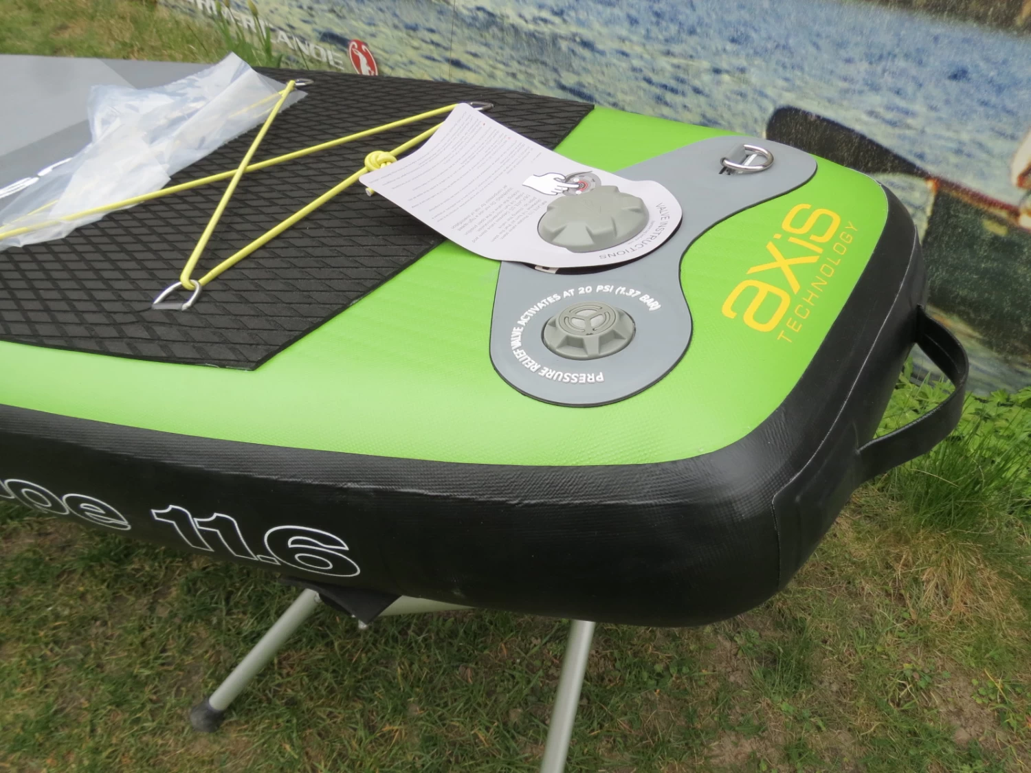 Abverkauf! Escape 11’6’’x 32’’ Inflatable SUP Touring/Allround Board - NRS - Image 8