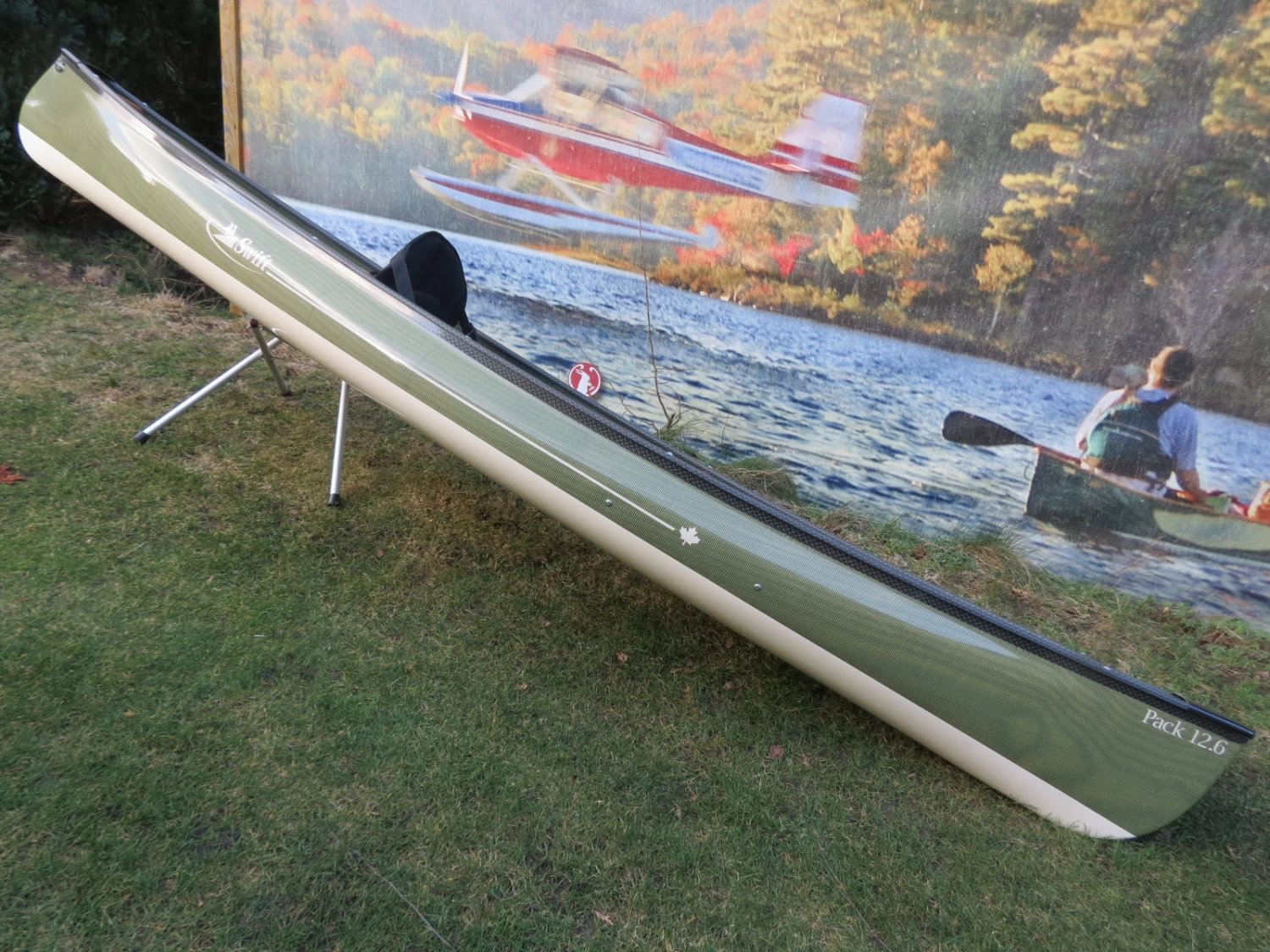 Pack 12.6 Kevlar Gold Fusion Carbon/Kevlar Süllrand Canoe - Swift Canada - Image 6