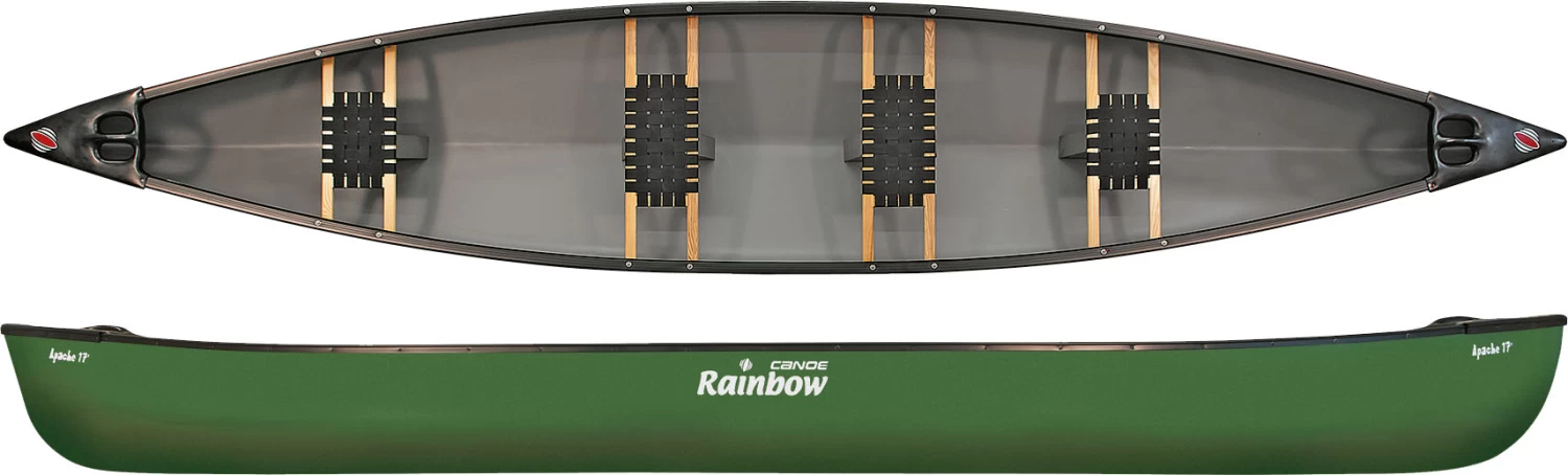APACHE 17, 4 Sitze Kanadier Kanu - Rainbow