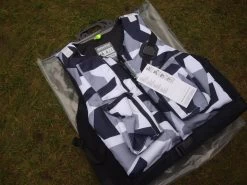 Paddler Und Angler Weste Adventure Camo - Baltic